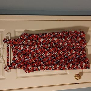 Floral cocktail length dress, size large from Jacob